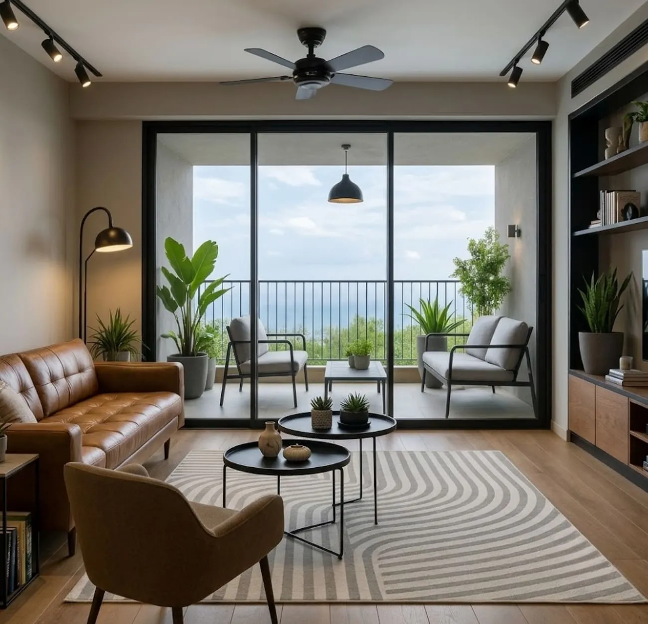 Telescopic Sliding Glass Door